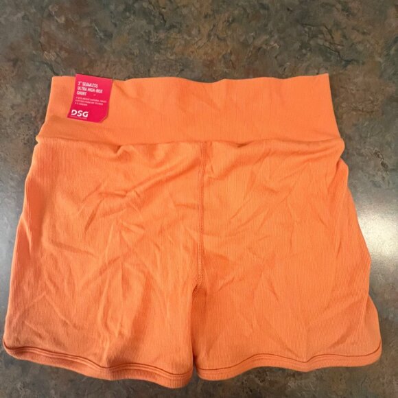 DSG Womens XL Cotton Seamless Shortie Light Orange - Picture 2 of 8
